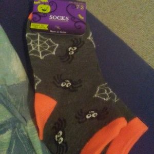 Halloween glow in the dark socks